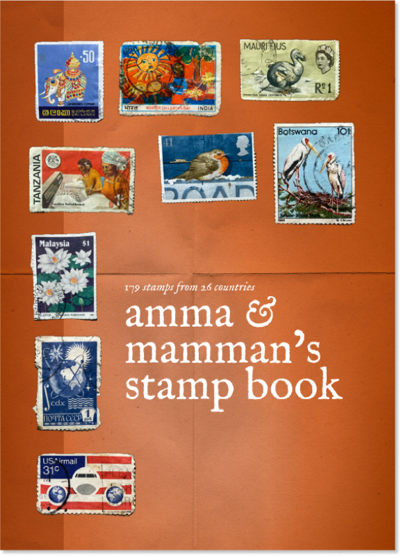 amma and mamman's stamp book