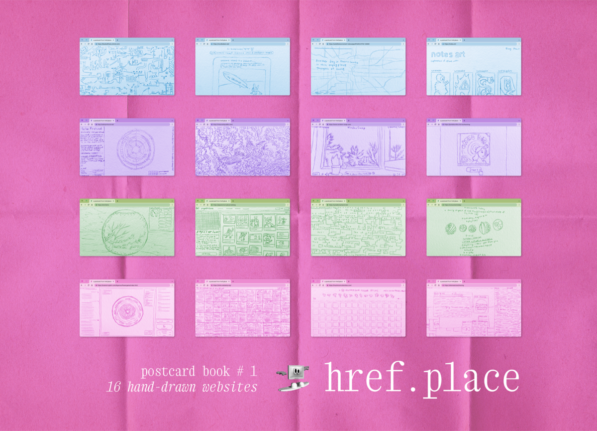 href.place postcard book